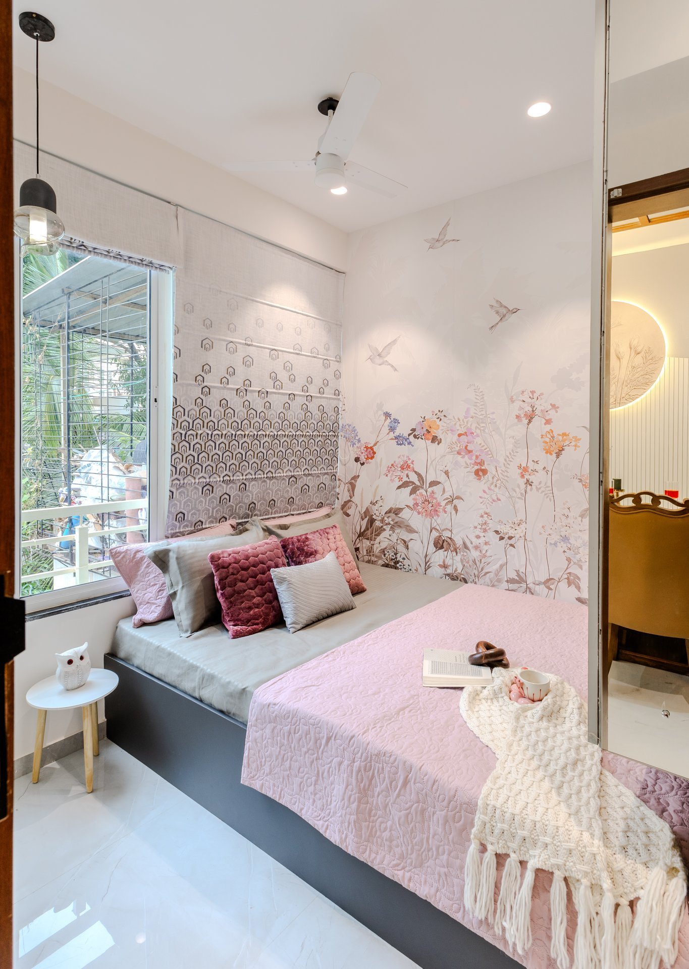 Guest bedroom interior styling by Design DNA